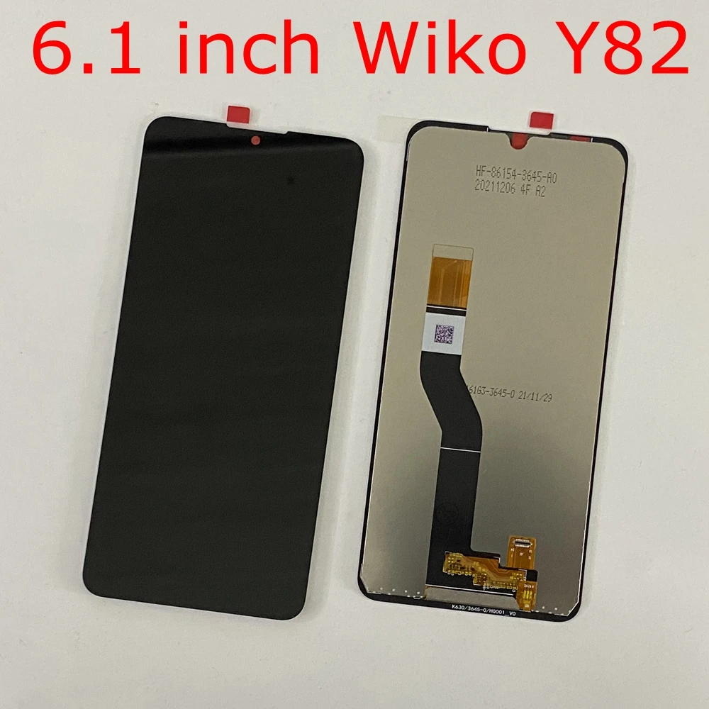 Original For Wiko Y82 LCD Display Touch Panel Screen Digitizer Assembly Sensor Pantalla For Wiko Y82 LCD