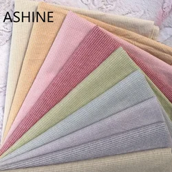 DIY bag Doll Japanese Yarn Dyed Cotton Fabric for Basic Patchwork Purse Sewing Quilting Handmade Craft Cloth 140cm*50cm