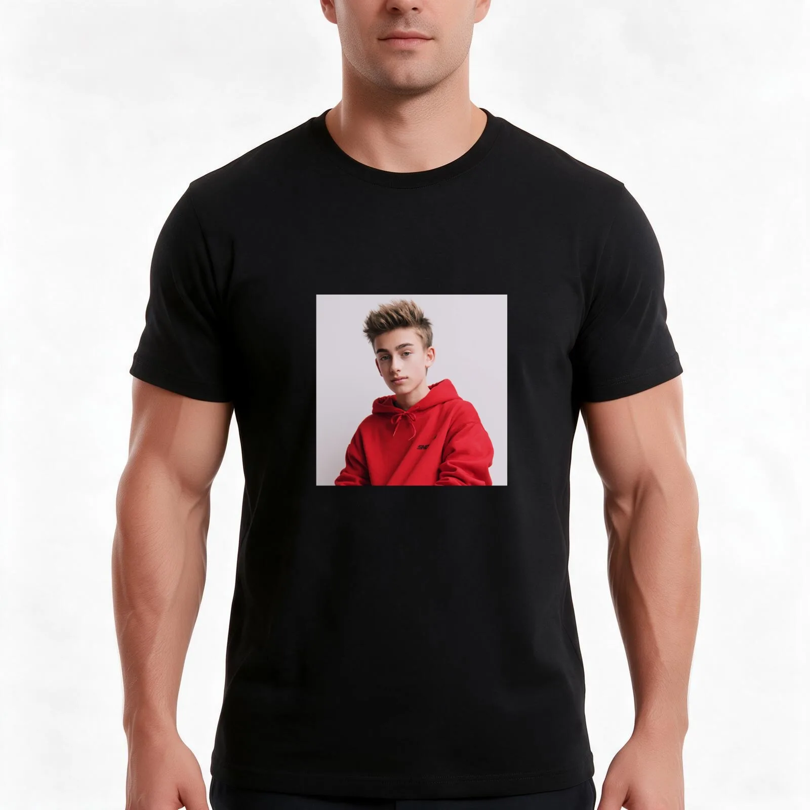 Official Johnny Orlando Tee T-Shirt, Classic Crew Neck Shirt, Breathable Cotton Everyday Tee