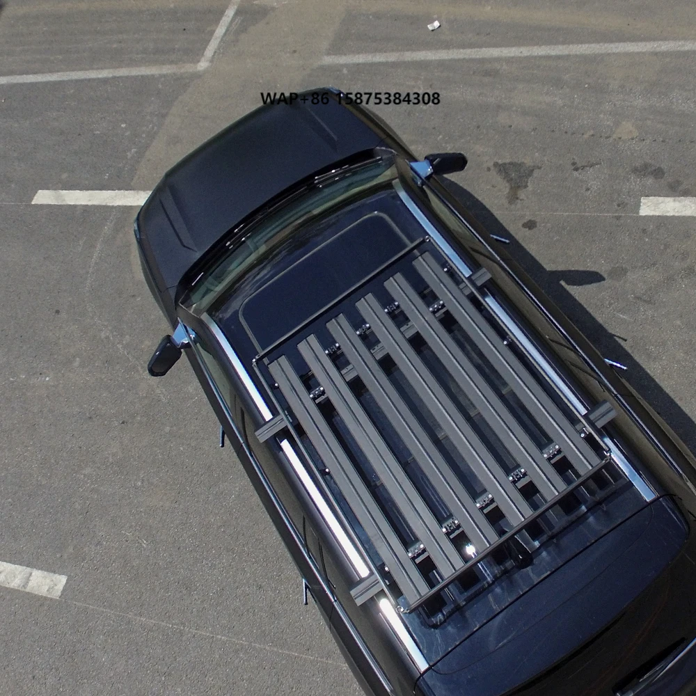 

Suitable for SUVs This Foldable Roof Luggage Rack Is Made of Aluminum Alloy and Has Strong Load-bearing Capacity.