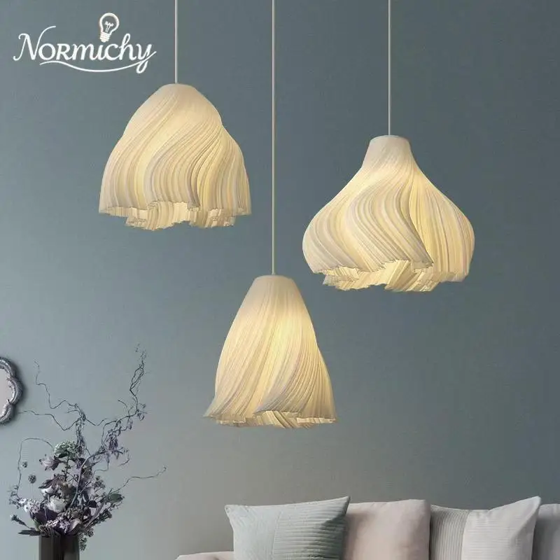 Loft Staircase Light Duplex Living Room Lamp High Ceiling Staircase Apartment Stair Pendant Light 3D Printed Changeable