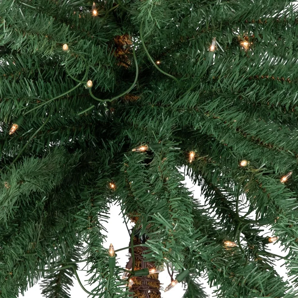 أشجار النخيل الاصطناعية المضيئة - بطول 6 أقدام مع أضواء شفافة