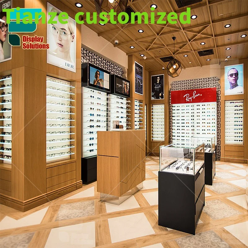 

Customized-Modern Design Glasses Display Retail Store Eye Glass Standing Holder Eyewear Display Stand