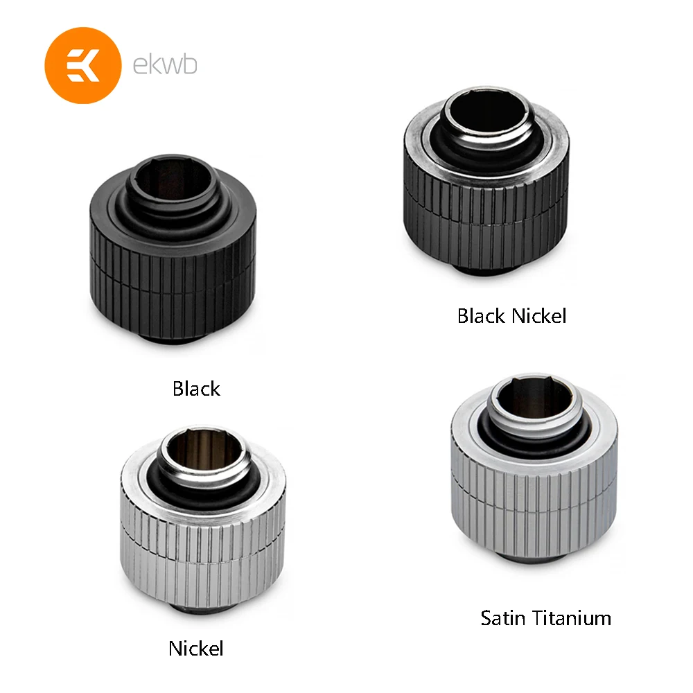 

EK-Quantum Torque Extender Rotary MM 14 - черный/черный никель/никель/матовый титан, фитинги для водяного охлаждения.