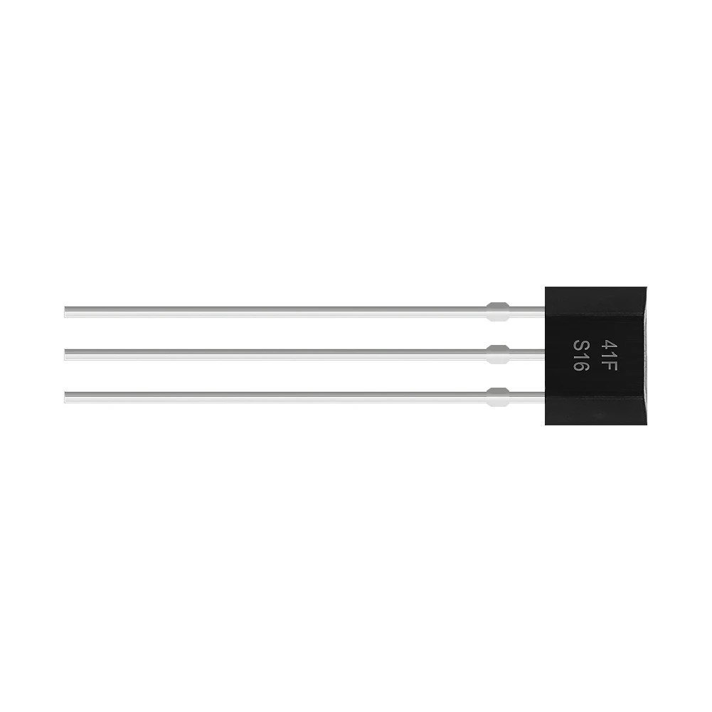 Picture 6: 1x Motor Hall Sensor 41F Bipolar Hall Element Sensor Excels In Position Detection 4.5V 24V Hall Accelerator 12x8x1cm Balck