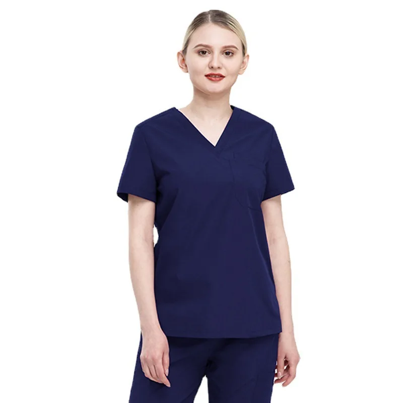 

Dental Hospital Operating Room Handwashing Elastic Quick Drying Doctor And Nurse Surgical Clothes Set