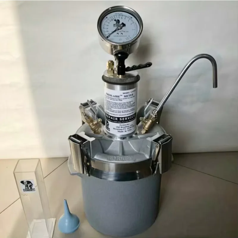 Concrete Cement Air Content Tester Air Entrainment Meter Test