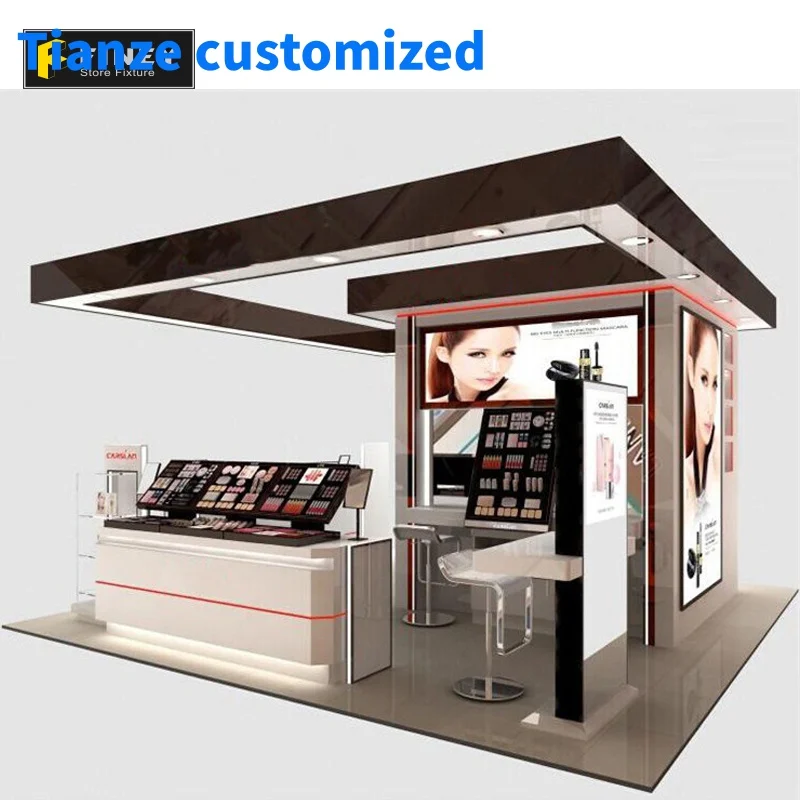 

(Customized) Beauty Salon Display Stand Makeup Store Cosmetic Kiosk Shopping Mall