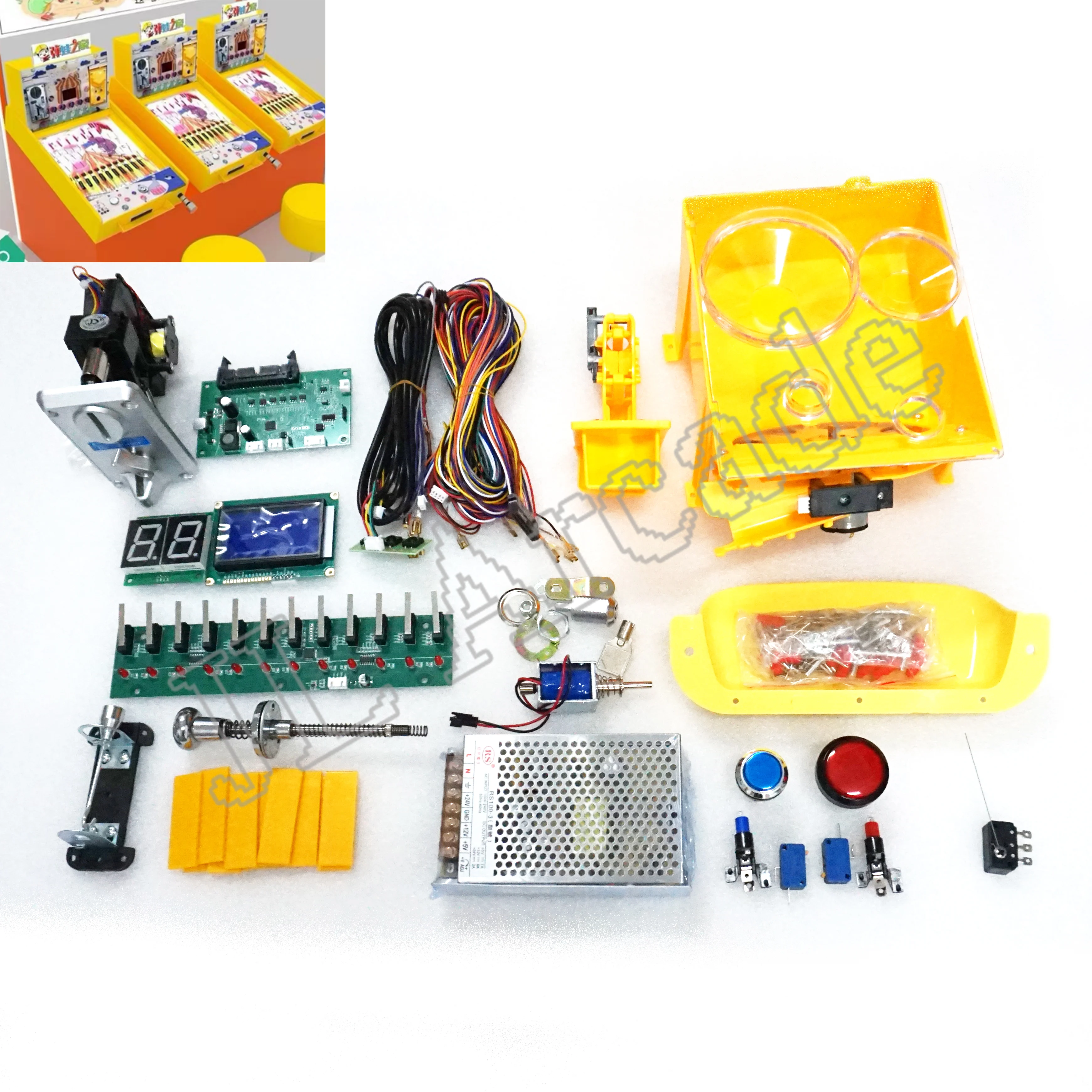 Juego clásico de pinball Pachinko Arcade, kit de simulador infantil, consola para 12 jugadores, juego de pingpong, bricolaje