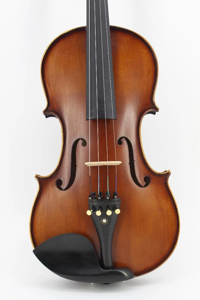 

Top Class 4/4 Full Size Beginner Acoustic Violin Premium Solid Wood Stringed Musical Instrument For School Practice Use