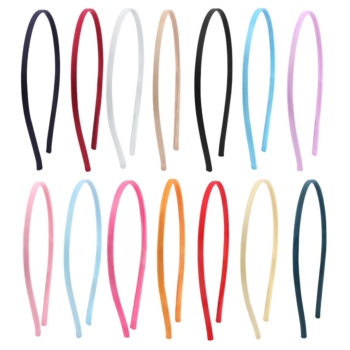 

56 Pcs Hair Accessories Women Headb s Ribbon Hoop Simple DIY Hot Fashion Elegant Design Long Lasting Beautiful Color Perfect