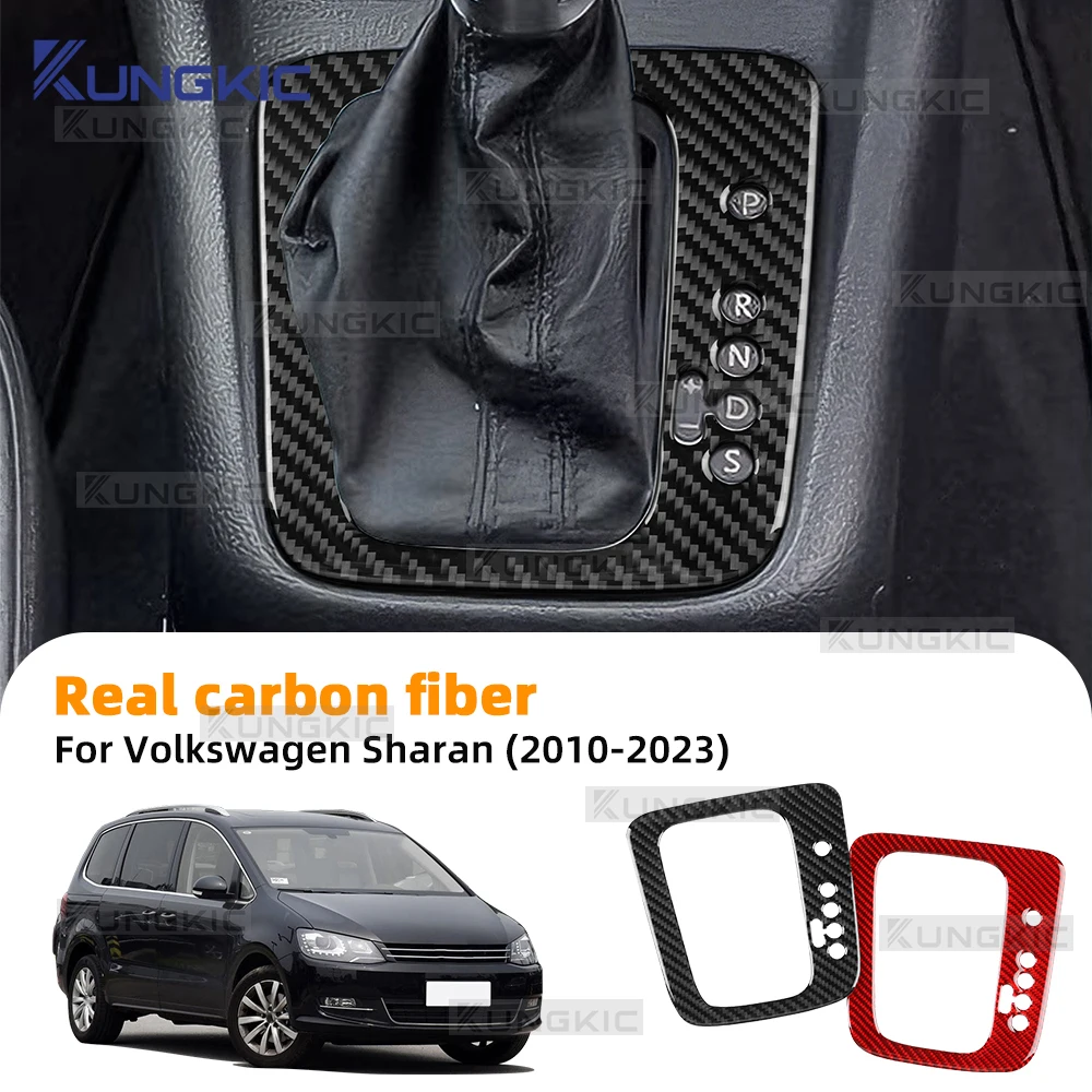 

Soft Carbon Fiber Sticker For Volkswagen Touran MK2 1T2 2010 2011 2012 2013 2014-2023 Car Automatic Transmission Gear Shift Trim