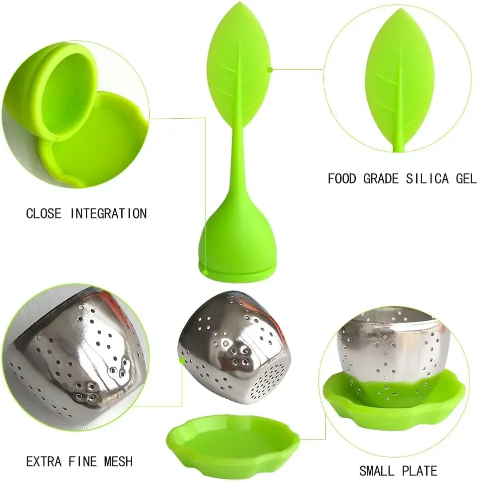 14/7Pcs Tea Infuser For Spice Filter Tea Bag Leaf Infuser Teaware Fancy Sieve Herbal Tools Teamaker For Tea Strainer Diffuser