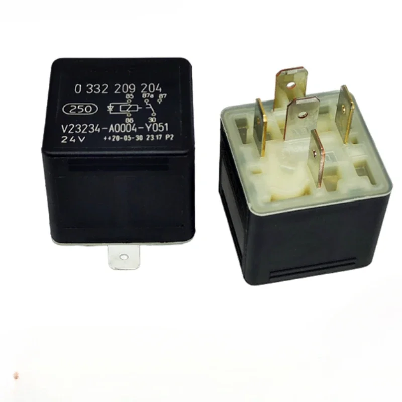 

（Brand New Original）1pcs/lot 100% original genuine relay:V23234-A0004-Y051 24V 5pins Automotive relay 0 332 209 204