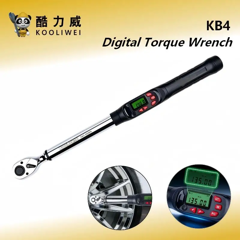 KOOLIWEI KB4-200BN/340BN/400BN Digital Torque Wrench 1/2