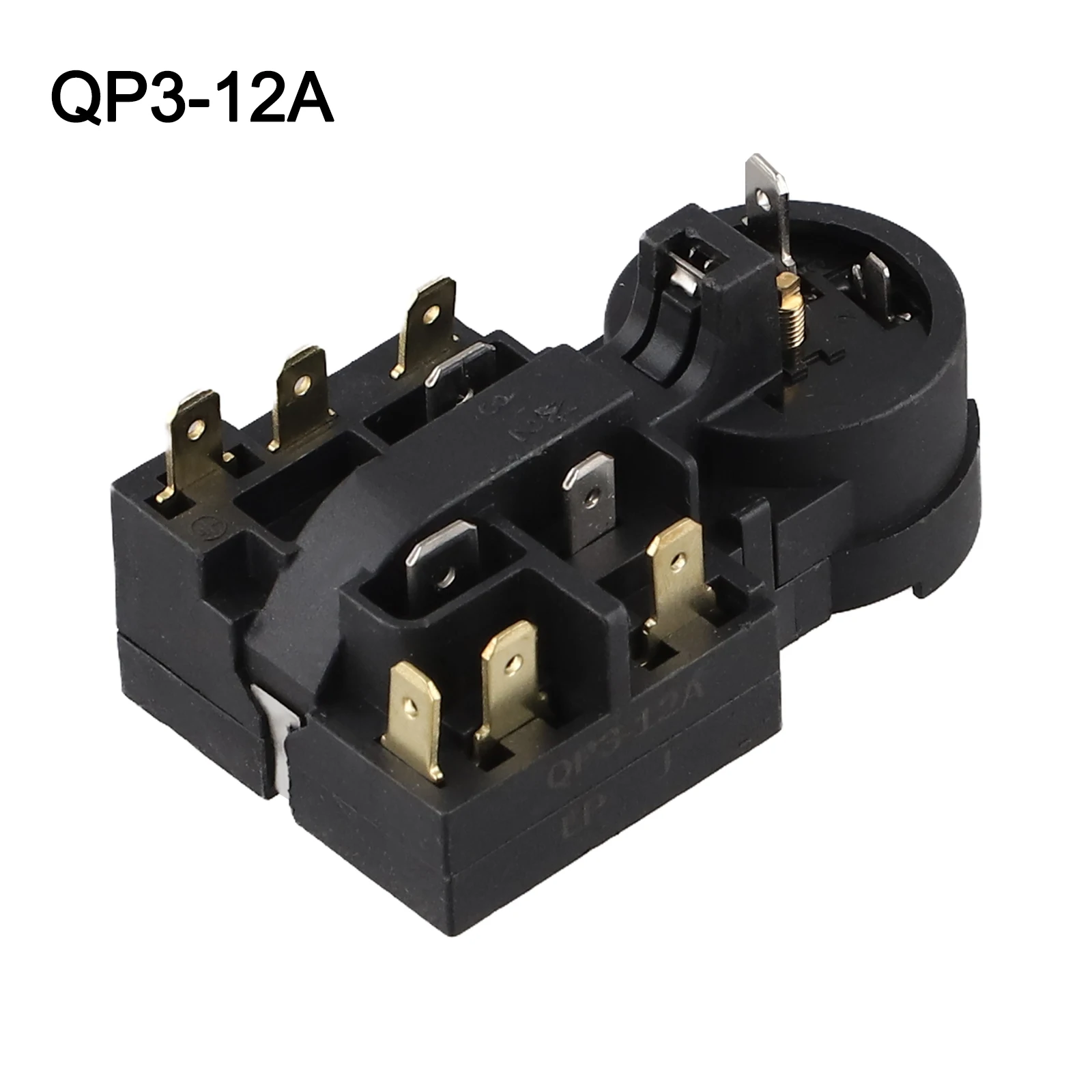 1 Pcs QP3-12A Compressor Start Relay Starter For Haier Fridge Overload Protector Plastic Replacement Part