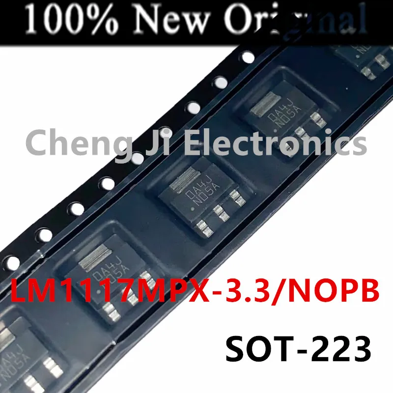 10PCS/Lot LM1117MPX-3.3 LM1117MP-3.3 N05A SOT-223 New original linear regulator LM1117MPX-5.0 LM1117MP-5.0 N06A