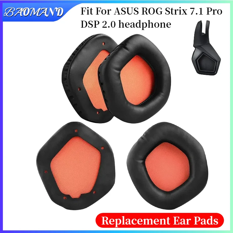 

Replacement Earpads Foam Ear Pads for ASUS ROG Strix 7.1 Pro DSP 2.0 Headphones Earmuff/Earphone Sleeve Headset