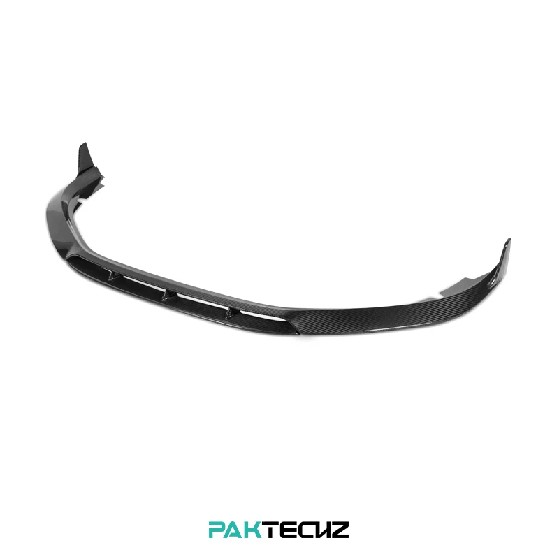 

Paktechz Dry Carbon Fiber Body Kit Front Bumper Lip Spoiler Splitter for Porsche 718 Cayman Boxster 982