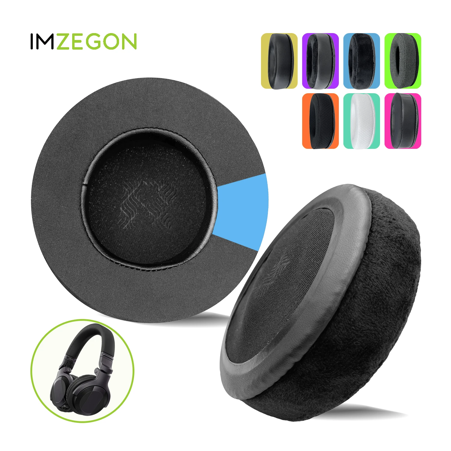 Сменные амбушюры IMZEGON для наушников Blitzwolf Bw-Gh1, подушка для ушей, чехол на рукав, наушники, гарнитура, повязка на голову