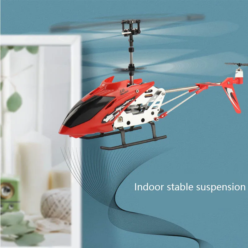 New Remote Control Helicopter 3.5 Channel RC Aircraft Plane Toys Model Recharge Outdoor Drone Toys Gift For Kids Boys Girls