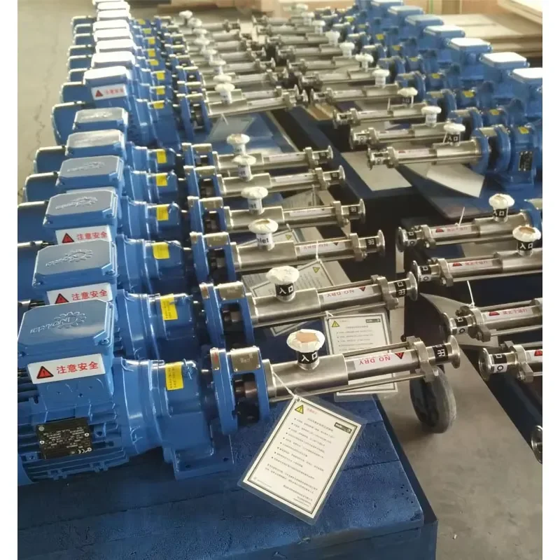for German Technology Wear Resistant Screw Progressive Cavity Pump Custom Pressure Capacity for Pigment Delivery Accurate