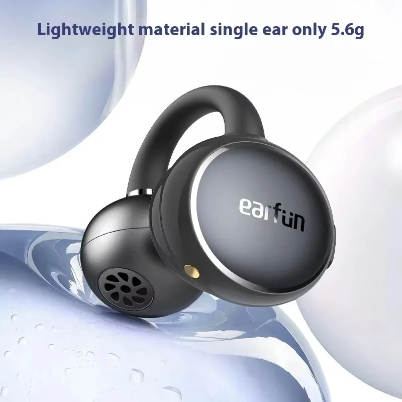 EarFun كليب سماعات لاسلكية AI دعوة الحد من الضوضاء IP55 سماعات مقاومة للماء بلوتوث 6.0 عمر البطارية الطويل سماعات أذن رياضية