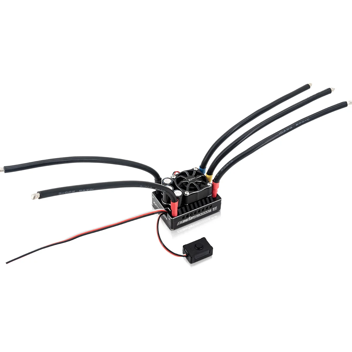 ZTW 32-Bit bestia PRO 220A ESC G2 Turbo 6V/7.4V BEC 6A bezszczotkowy regulator prędkości do 1/8 RC Racng samochód Off-road i staje w sytuacji sam na