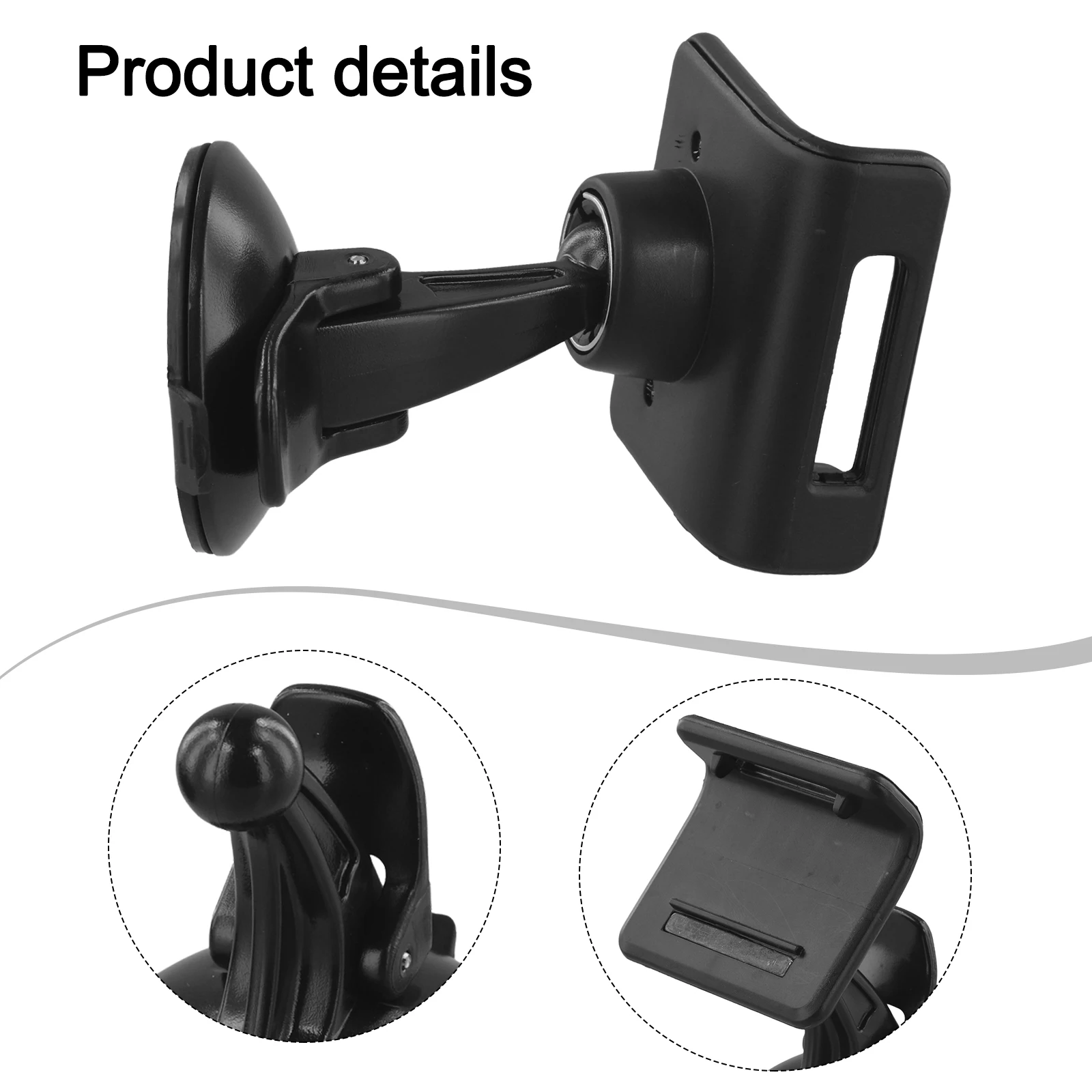 Suction Cup Mount Holder Designed for TomTom GO Navigation Devices Including 1050 1000 1005 1015 2405 2435 2050 2505 2535