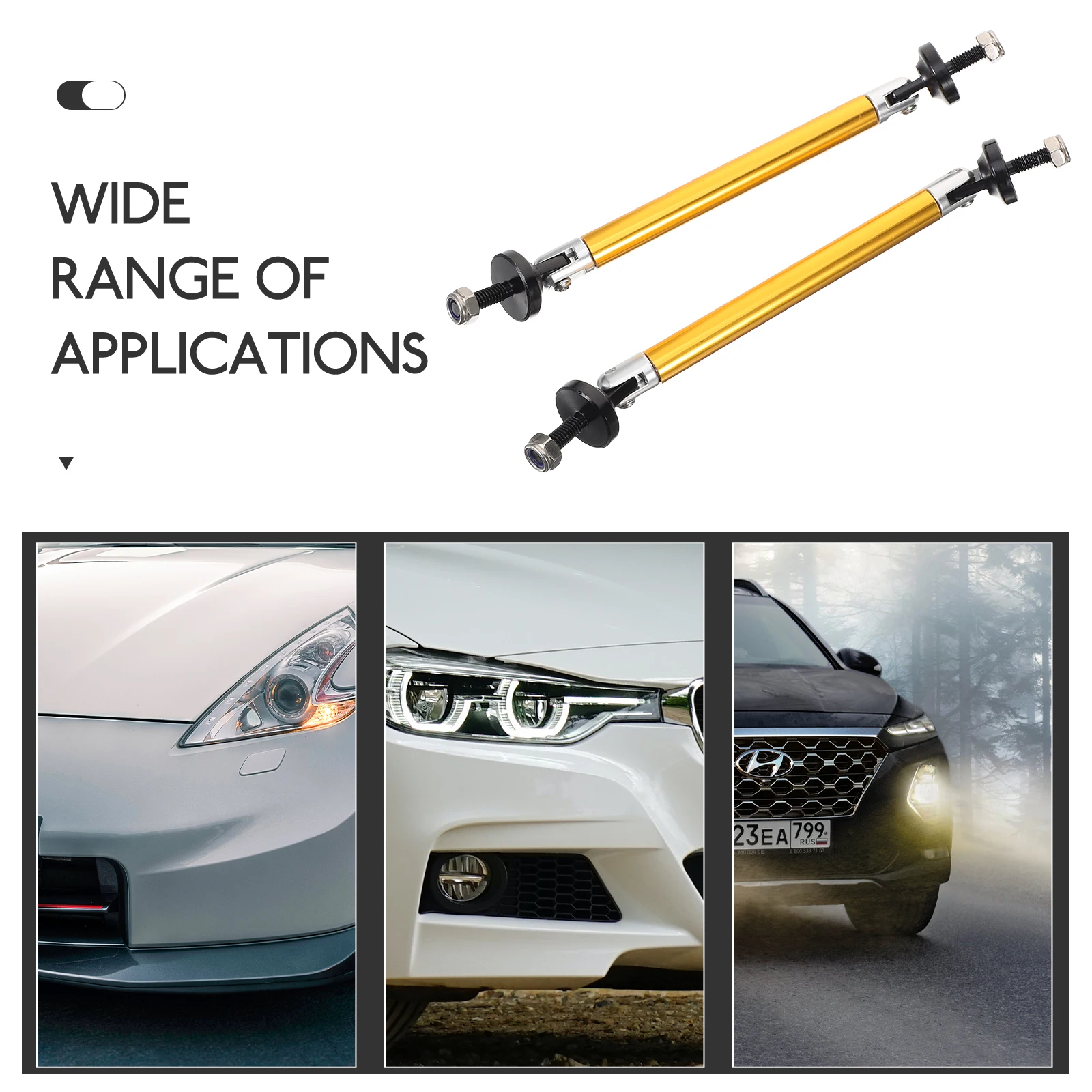 

Car Front Lip Lever Support Rod Splitter Bumper Automotive Ceiling Brackets for Cars