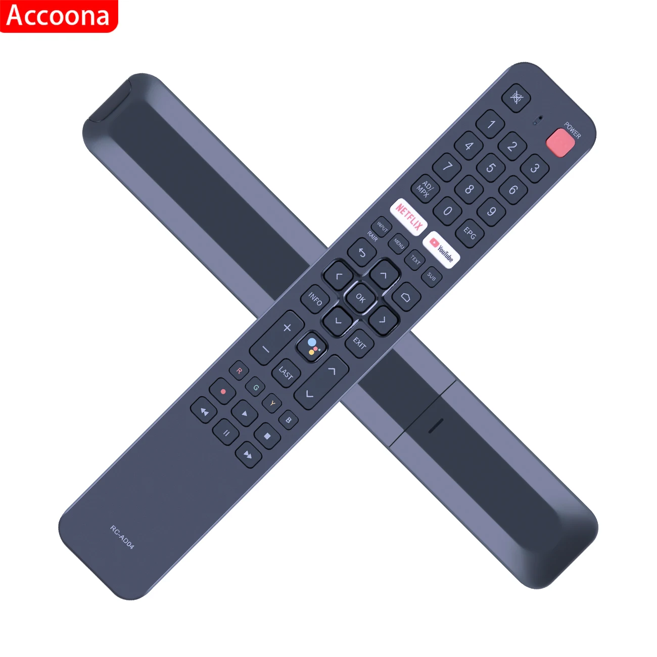 Voice Bluetooh Remote Control For AConatic RC-AD04 32HS100AN 43HS100AN 50US100AN 55US100AN 65US100AN 55US300AN HDTV Android TV