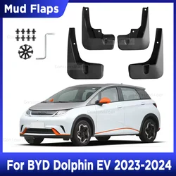 Per BYD Dolphin EV Electric 2023 2024 paraspruzzi paraspruzzi paraspruzzi paraspruzzi parafango anteriore posteriore Auto Styline accessori Auto