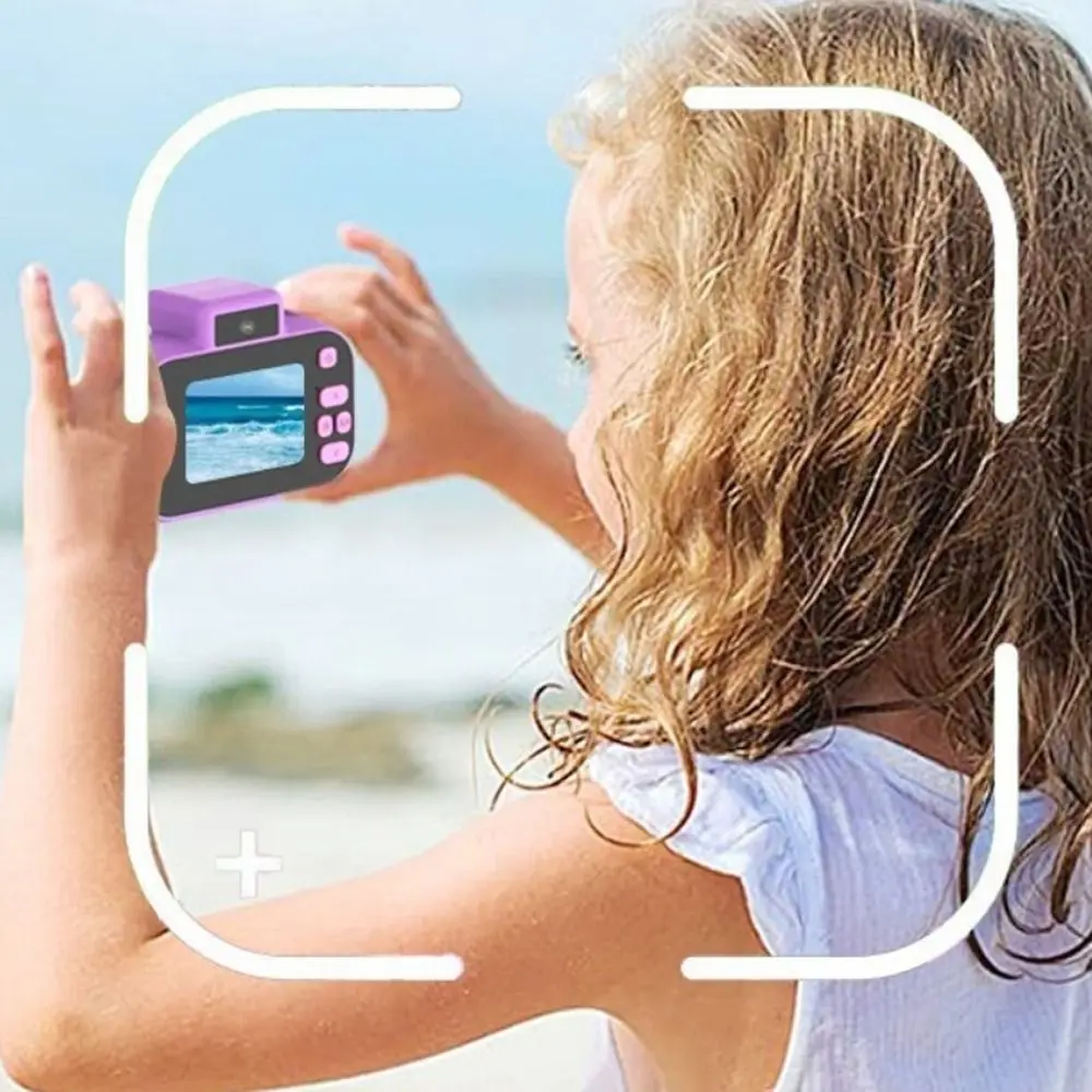 Mini cámara HD portátil para niños, Mini cámara Digital H7, Selfie, juguetes para niños