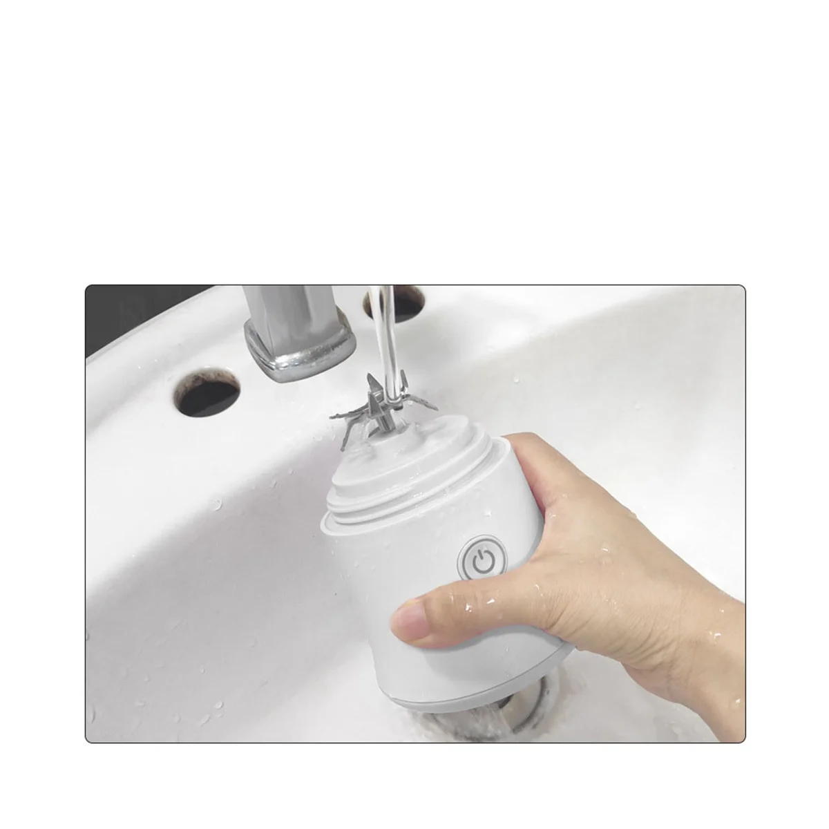 Портативный блендер, блендер индивидуального размера для коктейлей, блендер с 6 лезвиями, мини-миксер 20 унций, перезаряжаемый