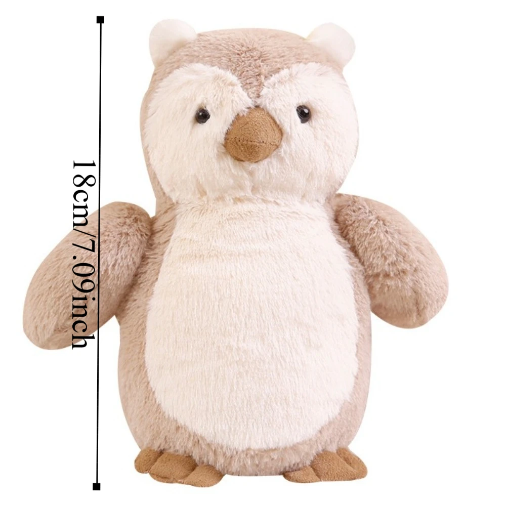 Woondecoratie Uil Pinguïn Zacht Kussen Zacht Cartoon Varken Eend Dier Olifant Gevulde Poppen Verjaardagscadeau