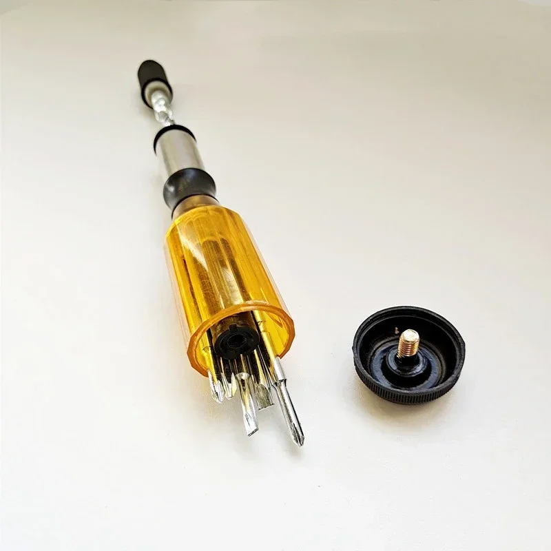 Forward-reverse Pressing Ratchet Semi-automatic Screwdriver Quick Speed-up Hand-pressed Screwdriver