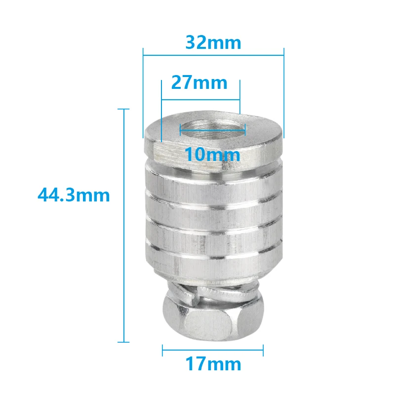 M10 M14 Angle Grinder To Grooving Machine Adapter 100/125 Type Angle Grinder Polisher Interface Converter Power Tools Adapter