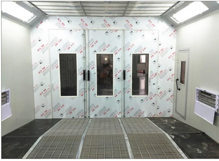 Good Performance Indoor Paint Oven For Car Spray Bake Paint Booth Made According To Client's Requirements