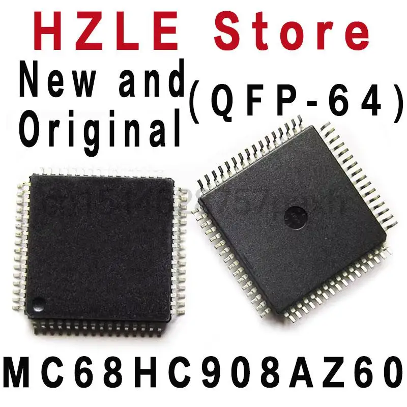 1PCS New and Original  MC68HC908AZ60CFU 2J74Y QFP-64 RONNY IC  MC68HC908AZ60