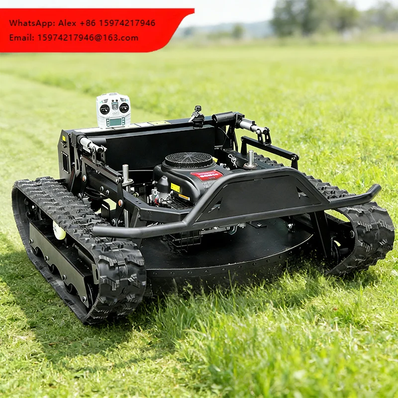 Energy Saving Remote Control Lawn Mower Efficient Robotic Grass Cutter With Low Power Consumption Design