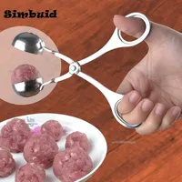 Stainless Steel Meatball Maker Clip Fish Ball Rice Ball Making Mold Form Tool Kitchen Accessories Gadgets cuisine cocina