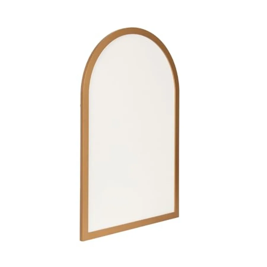 

Декоративная арочная тканевая доска Holbrook Glam Framed 24 x 36, золотая, современная, для использования в качестве доски для заметок или настенной доски.