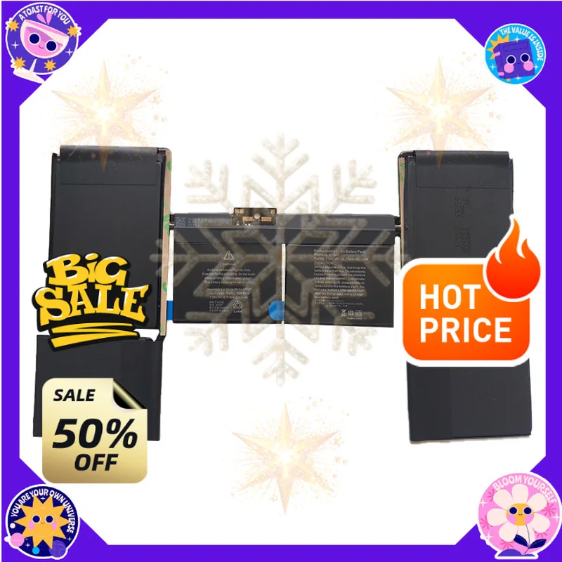 SWZY 7.7V  5263mAh Compatible with Apple A1534 12-inch MF855 MJY32 MK4M2 A1527 Laptop Battery