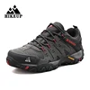 HIKEUP Men's Hiking Shoes Suede Leather Outdoor Shoes Wear-resistant Men Trekking Walking Hunting Tactical Sneakers 1