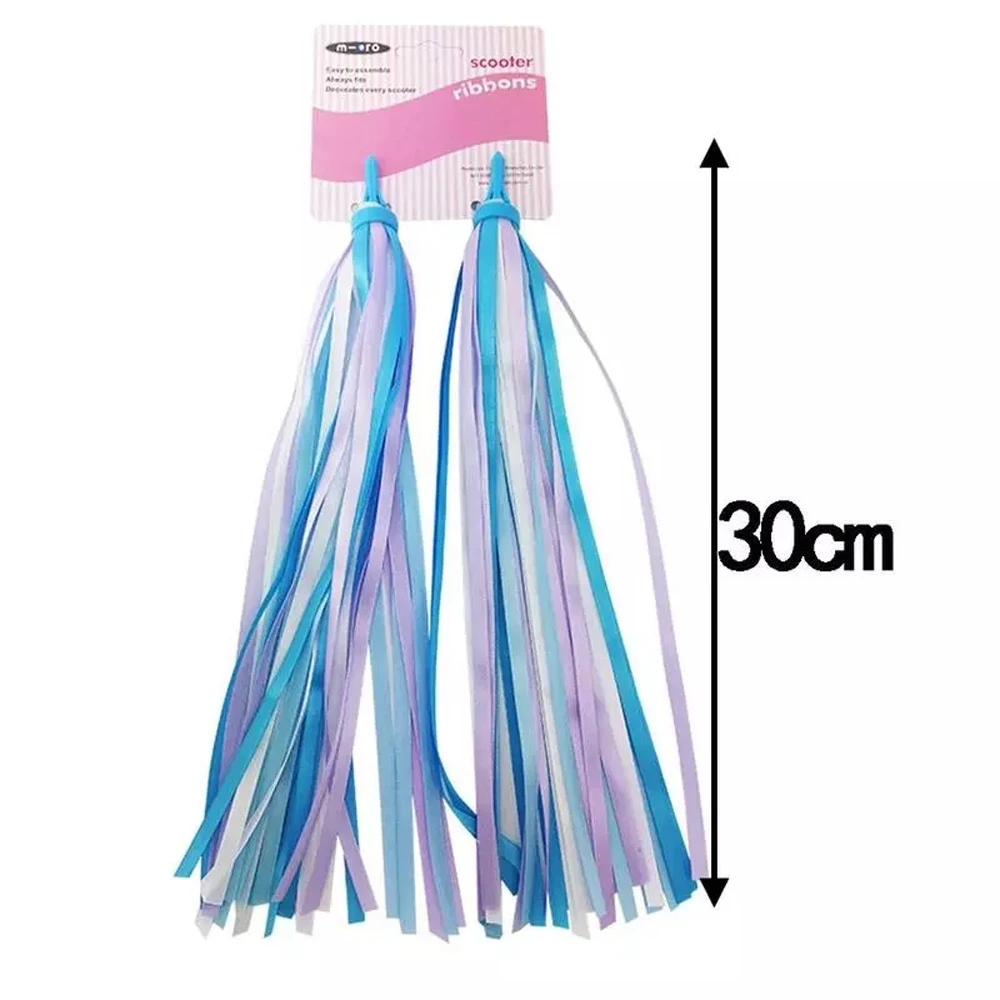 Colorful Cycling 30CM Child Bike Tassel Bicycle Ribbon Bike Streamer Bicycle Handlebar Scooter Ribbon