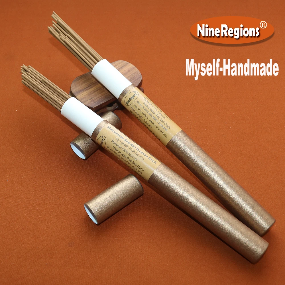 

Настоящие вьетнамские благовония из красной почвы Фуок Сон, 20 г, ручной работы, премиум-качество, экологически чистые, 100% натуральные.