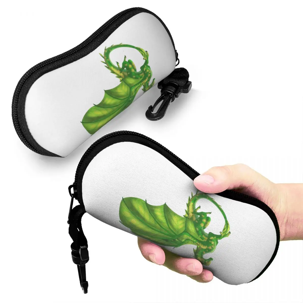 

Sundew - Wings Of Fire Shell Glasses Case Protective Sunglasses Box Women Men Soft Eyeglasses Bag Pouch