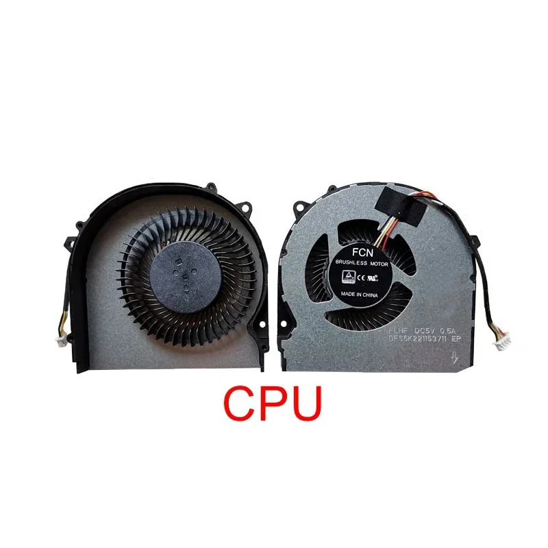 New Laptop CPU GPU Cooling Fan Cooler Radiator for Hasee Z7 Z6 Z8-CT7NT Z8-CTNK G7-CT G7-CT5NA Z7-CT7NA Z7-CT7NS Z6-CT5NA 4pin