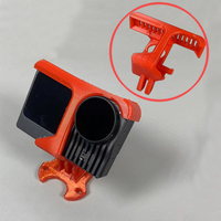 1PCS RC Drone Camera Protective Sheath Fixed Mounting Base M5 Interface for BIAO FPV CNC 9 10 11 12 Naked GoPro Accessories