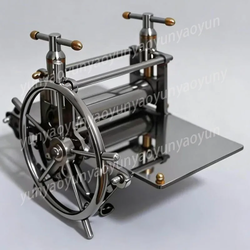 Mini Micro 100x200mm Desktop Manual Etching Press for Printmaking Art Creation